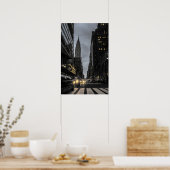 Manhattan Abend Poster (Küche)