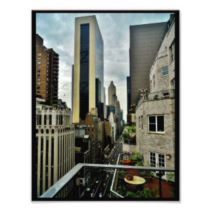 Manhattan Apartment View Fotodruck