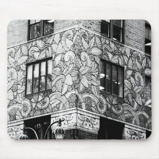 Manhattan Art Deco Frieze Mousepad (Vorne)