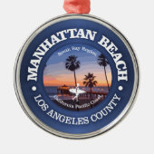 Manhattan Beach (C) Ornament Aus Metall (Vorne)