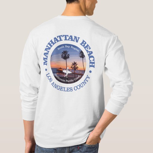 Manhattan Beach (C) T-Shirt (Rückseite)