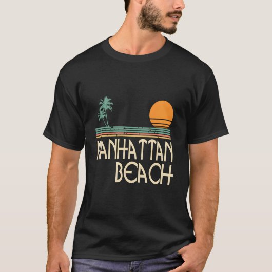 Manhattan Beach California T-Shirt (Vorderseite)