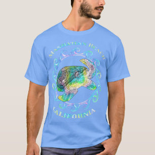 Manhattan Beach California Urlaub Colorful Triba T-Shirt