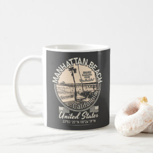 MANHATTAN BEACH CITY - LOS ANGELES KALIFORNIEN KAFFEETASSE