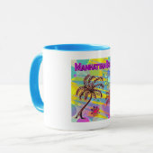 Manhattan Beach Happy and Hope Tasse (Vorderseite Links)