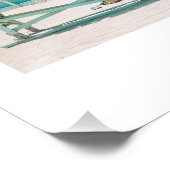 Manhattan Beach Lifeguard Shack Fotodruck (Ecke)