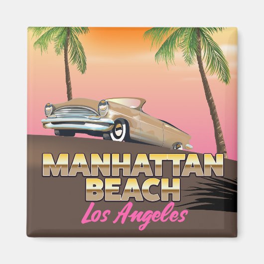 Manhattan Beach Los Angeles Magnet (Vorne)