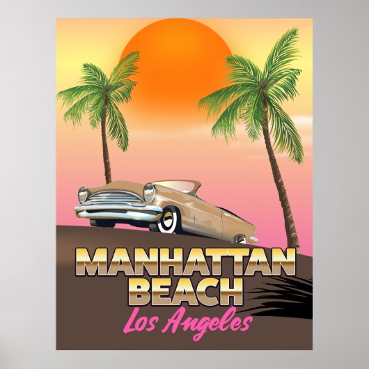 Manhattan Beach Los Angeles Poster (Vorne)