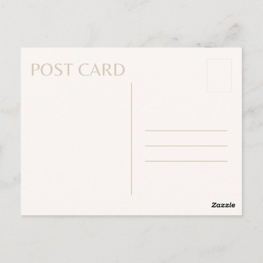 Manhattan Beach Pier, Black and White Postcard Postkarte (Rückseite)