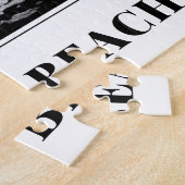 Manhattan Beach Pier Black and White Puzzle (Seite)
