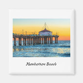 Manhattan Beach Pier Magnet (Vorne)