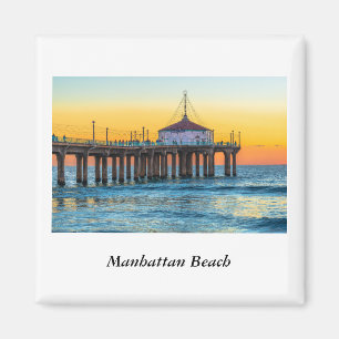 Manhattan Beach Pier Magnet