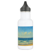 Manhattan Beach Pier mit Rotem Dach Edelstahlflasche (Links)