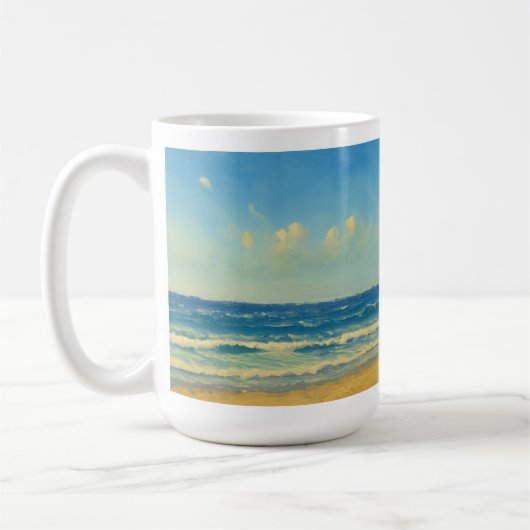 Manhattan Beach Pier mit Rotem Dach Kaffeetasse (Links)