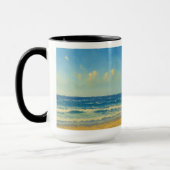 Manhattan Beach Pier mit Rotem Dach Tasse (Links)