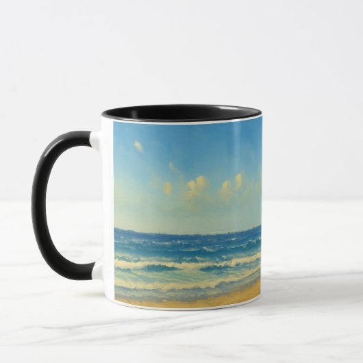 Manhattan Beach Pier mit Rotem Dach Tasse (Links)