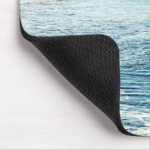 Manhattan Beach Pier Morning Surf - Zen Mouse Pad Mousepad (Ecke)