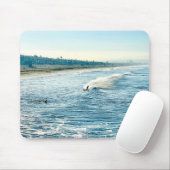 Manhattan Beach Pier Morning Surf - Zen Mouse Pad Mousepad (Mit Mouse)