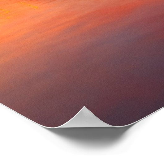 Manhattan Beach Pier Poster (Ecke)