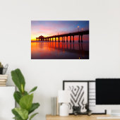 Manhattan Beach Pier Poster (Heimbüro)