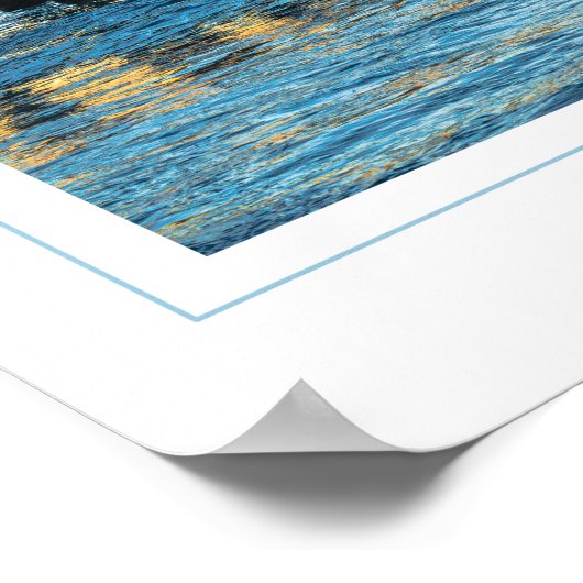 Manhattan Beach Pier Poster (Ecke)