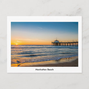Manhattan Beach Pier Postkarte