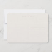 Manhattan Beach Postcard Personalisierter Empfang Einladung (Rückseite)