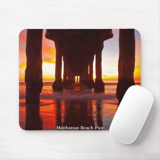 Manhattan- Beachpier Mousepad (Mit Mouse)