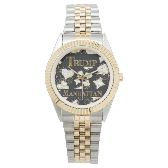 MANHATTAN BLING ARMBANDUHR (Vorderseite)