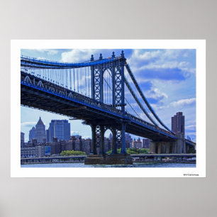 Manhattan Bridge A2 des NYC Poster
