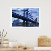 Manhattan Bridge A2 des NYC Poster (Küche)