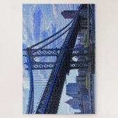 Manhattan Bridge A2 des NYC Puzzle (Vertikal)