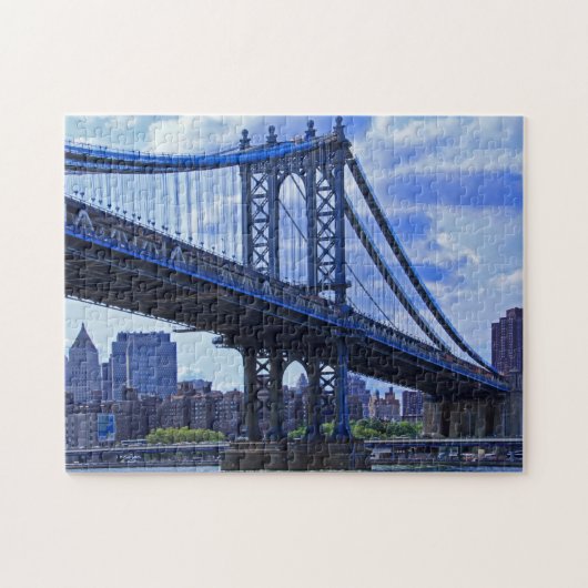 Manhattan Bridge A2 von NYC Puzzle (Horizontal)