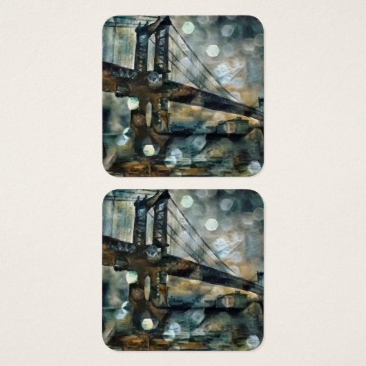 Manhattan Bridge abstrakt (Vorne & Hinten)