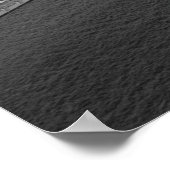 Manhattan Bridge Black and White Fotografy Poster (Ecke)