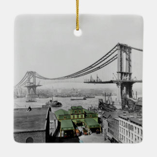 Manhattan Bridge Catharine Ferry New York Keramikornament