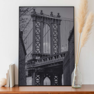 Manhattan Bridge, Dumbo, Brooklyn NYC Fotografie  Poster