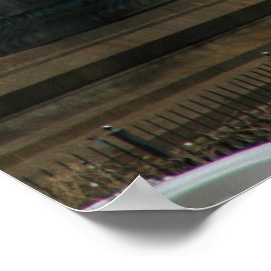 Manhattan Bridge ESB Poster (Ecke)