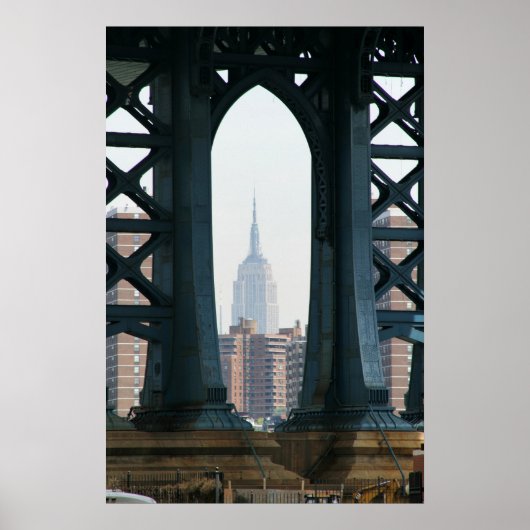 Manhattan Bridge ESB Poster (Vorne)