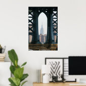 Manhattan Bridge ESB Poster (Heimbüro)