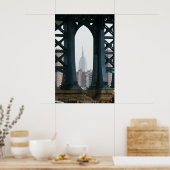 Manhattan Bridge ESB Poster (Küche)