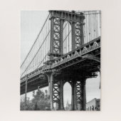 Manhattan Bridge - Iconic NYC Architecture Puzzle (Vertikal)