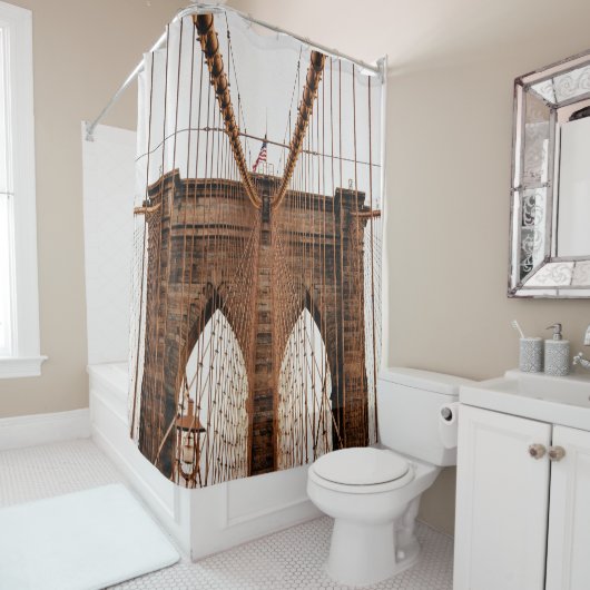 MANHATTAN BRIDGE NEW YORK DUSCHVORHANG (Beispiel)