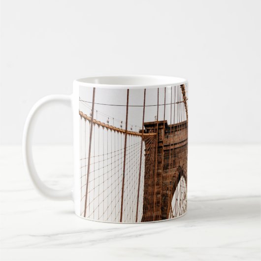MANHATTAN BRIDGE NEW YORK KAFFEETASSE (Links)