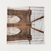 MANHATTAN BRIDGE NEW YORK WANDTEPPICH (Vorderseite (Horizontal))