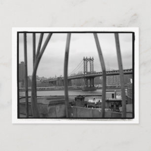 Manhattan Bridge Postcard Postkarte