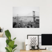 Manhattan Bridge Poster (Heimbüro)