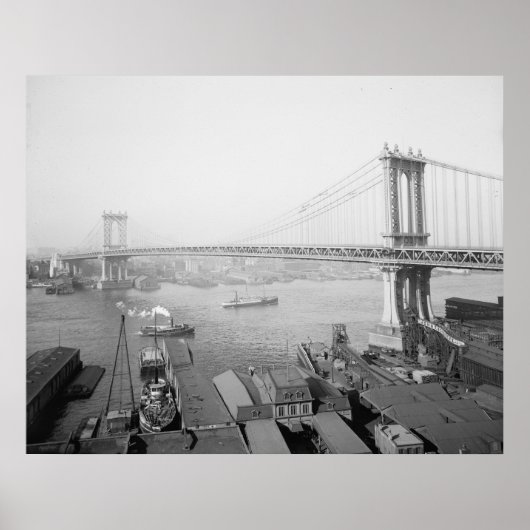 Manhattan Bridge Poster (Vorne)