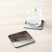 Manhattan Bridge und NYC Skyline Getränkeuntersetzer (Rechte Seite)