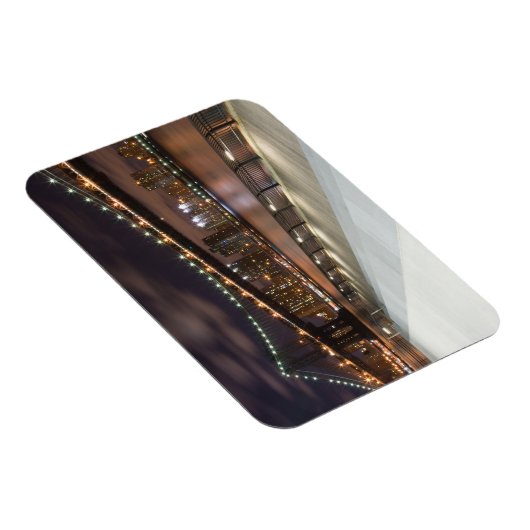 Manhattan Bridge und NYC Skyline Magnet (Rechte Seite)
